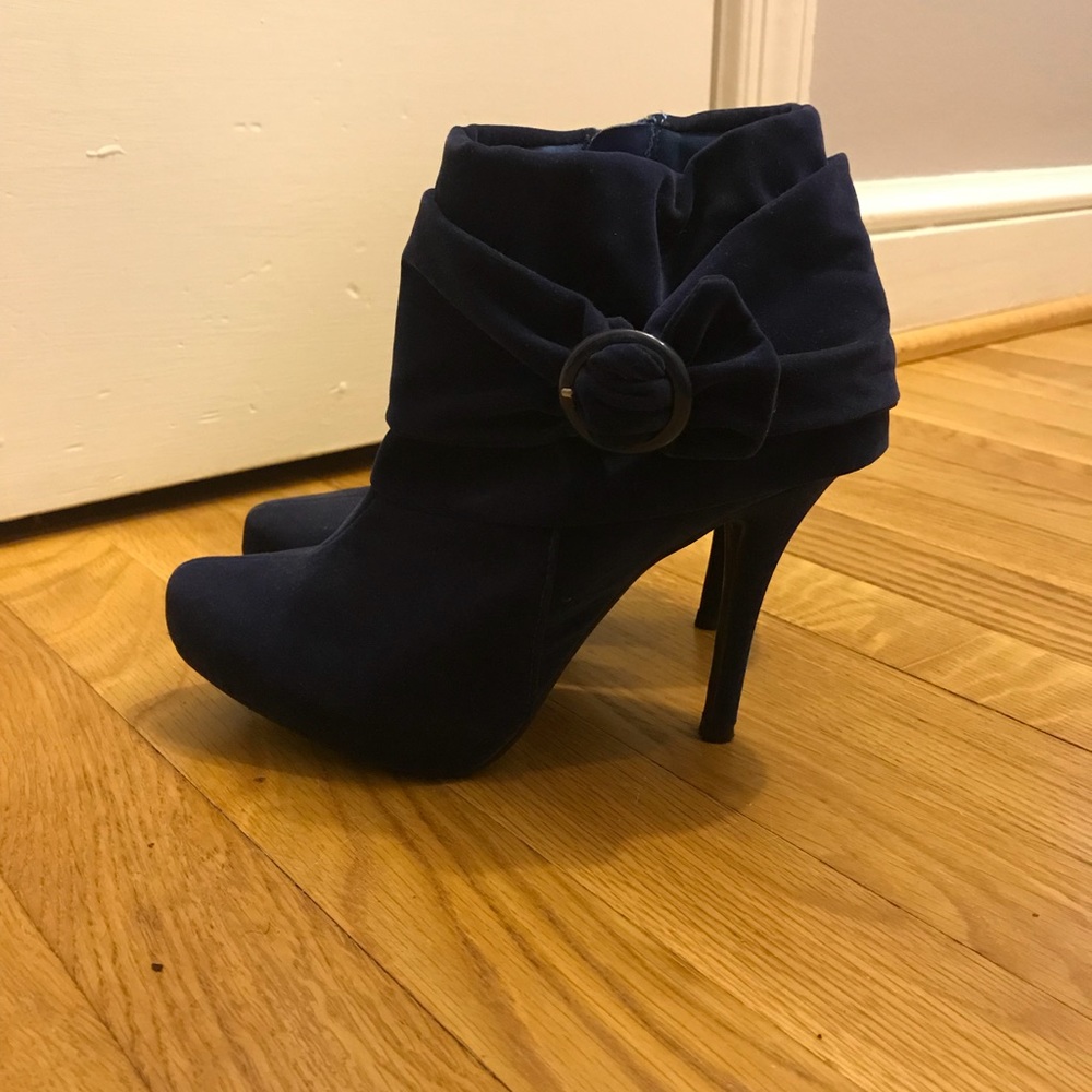 Royal Blue booties